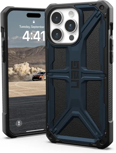 Miniatura 11 de URBAN ARMOR GEAR UAG Funda [versión actualizada] compatible con iPhone 15 Pro Max de 6.7 pulgadas, Monarch Crimson resistente, resistente grado