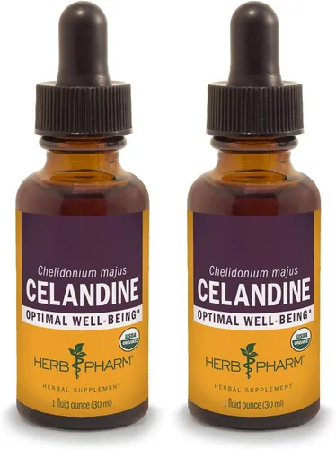 Miniatura 2 de Herb Pharm Gotas de extracto líquido de celidonia orgánica certificada, 1 onza