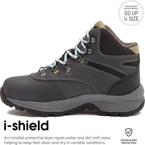 Miniatura 4 de HI-TEC Altitude VI I WP - Botas de senderismo impermeables de cuero para mujer, zapatos de sendero y mochilero