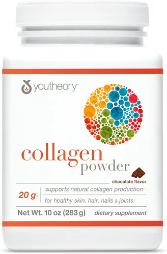 Miniatura 15 de Youtheory Colágeno en polvo – Péptidos de colágeno hidrolizados con vitamina C – Apoya huesos saludables, articulaciones y sistema inmunológico*