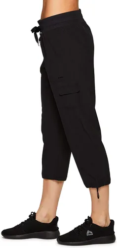 Miniatura 4 de RBX - Pantalón capri deportivo con cordón,ligero, con bolsillos y estilo cargo, para mujer