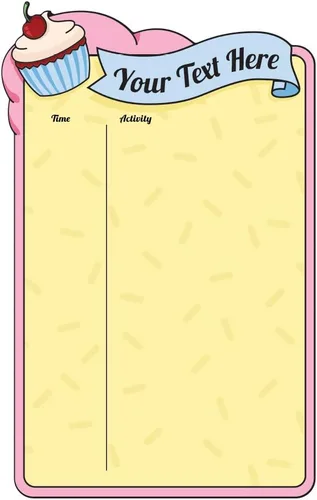 Miniatura 10 de Oliver's Label - Calcomanía de pared laminada de borrado en seco, 17.45 x 11 pulgadas, planificador diario personalizado para niños, pizarra blanca