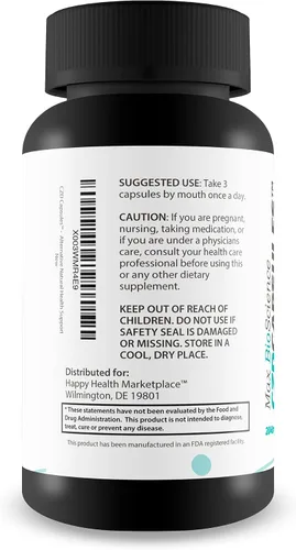 Miniatura 3 de Max Bio Science - Vitaminas CDZ - Suplemento natural alternativo para la salud general CDZ - Contiene extractos de hierbas, vitaminas, minerales