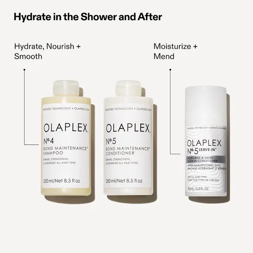 Miniatura 7 de Olaplex Acondicionador sin enjuague Nº. 5: Hidrata y repara las puntas abiertas Reduce la rotura y repara, protege el cabello dañado Para