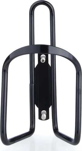 Miniatura 3 de FiveBox - Portabotellas de agua de aleación de aluminio para bicicletas de ciclismo, jaula para botella de agua de bicicleta Negro
