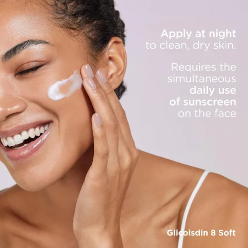 Miniatura 9 de ISDIN Isdinceutics GlicoISDIN 8 Soft (1.76 oz) Crema exfoliante facial con 3.2% de ácido glicólico libre Suaviza la textura de la piel Aumenta