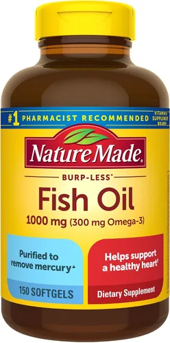 Miniatura 9 de Nature Made Burp Less Ultra Omega 3 Suplementos de Aceite de Pescado, 1400mg de Aceite de Pescado Omega 3 como Ésteres de Etilo para Apoyo a
