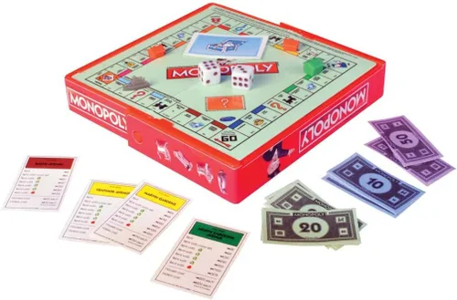 Miniatura 3 de Monopoly más pequeño del mundo, para 2 jugadores