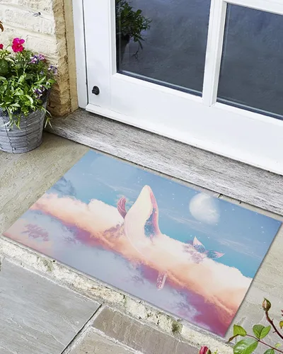 Miniatura 9 de Tapete para puerta delantera, antideslizante, absorbente, para entrada, para interiores y exteriores, alfombras pequeñas para interiores