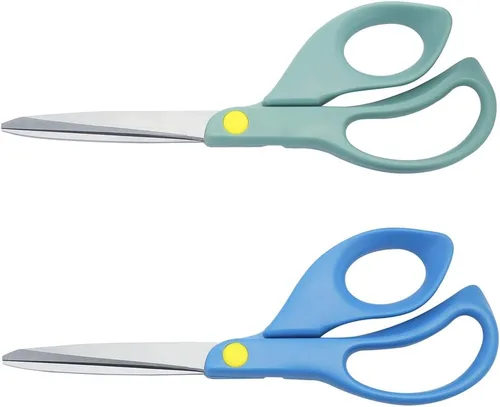 Miniatura 3 de Tijeras zurdas de acero inoxidable, paquete de 3, 8 pulgadas