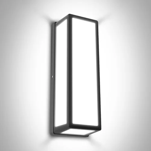 Miniatura 12 de Luces de porche al aire libre de 6000K, luz de pared LED de 18W 1800LM, accesorios de exterior modernos antioxidantes y resistentes al agua IP65