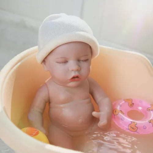 Miniatura 2 de CARANOVO Muñecas Reborn de bebé realistas - Muñeca de bebé realista de vinilo de cuerpo completo de 12 pulgadas recién nacida que duerme, muñeca