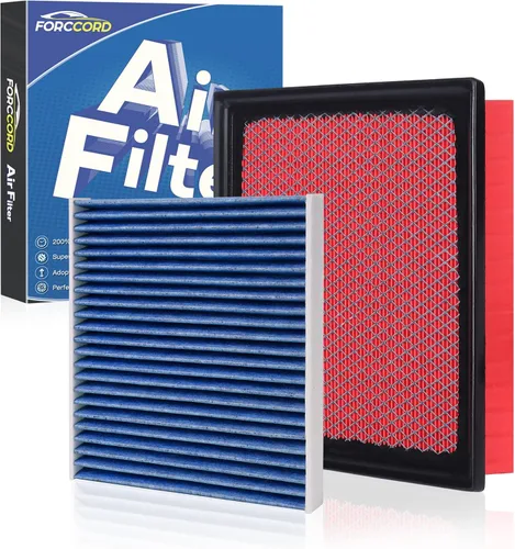 Miniatura 24 de Kit de filtro de aire de motor y de cabina Forccord Compatible con Honda Civic 1.5L 2016 2017 2018 2019 2020 2021 Filtro de cabina de carbón