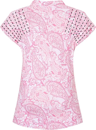 Miniatura 30 de Camisetas tipo polo de golf para mujer, ligeras que absorben la humedad, camisetas atléticas de tenis