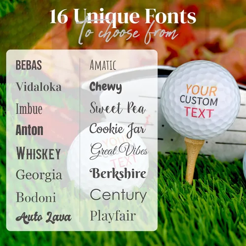 Miniatura 3 de Pelotas de golf personalizadas, regalos para hombres, pelota de golf personalizada con logotipo o foto, regalo personalizado para golfistas, papás