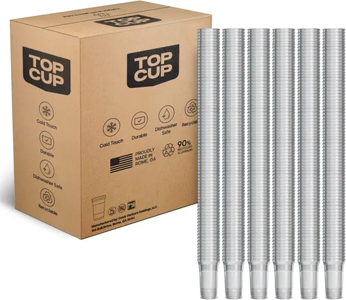 Miniatura 11 de Top Cup by Ball – 9 onzas, 50 unidades, vasos de fiesta de aluminio reutilizables Retención en frío, reciclable, fabricado en Estados Unidos