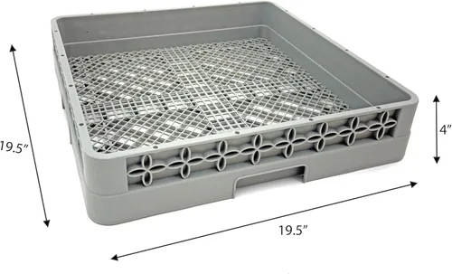 Miniatura 4 de Estante de cubiertos para lavavajillas comerciales Combinación de tamaño completo Polipropileno Gris