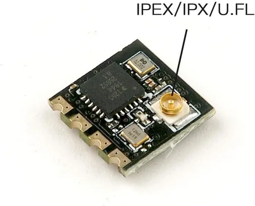 Miniatura 3 de Happymodel ELRS PP 2.4GHz RX SX1280 EXPRESSLRS Nano Receptor de largo alcance (EP1 RX)