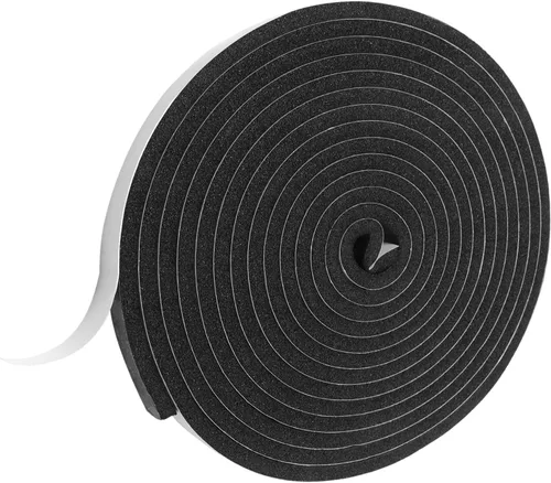 Miniatura 23 de Tira de Sellado Meteorológico para Puertas, Tira de Sellado para Puertas y Ventanas, 1 Pulgada x 1/8 Pulgada x 33 Pies, Cinta de Aislamiento