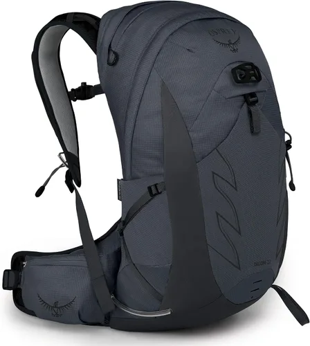 Miniatura 18 de Osprey Talon 22L Mochila de senderismo para hombre con cinturón de cadera, color azul cerámica, S/M
