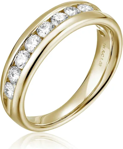 Miniatura 3 de Vir Jewels Anillo de compromiso con diamantes de 12 quilates (ctw) para mujer, anillo de compromiso de ajuste cómodo con diamantes redondos de media