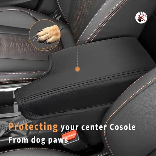 Miniatura 2 de INTGET Funda para reposabrazos de consola central de automóvil para Subaru Crosstrek 2021 2022 2023 2018 2019 2020/Impreza Accesorios 2017-2023 Tapa