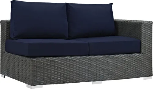 Miniatura 17 de Modway - Sillón para exteriores Lienzo toscano