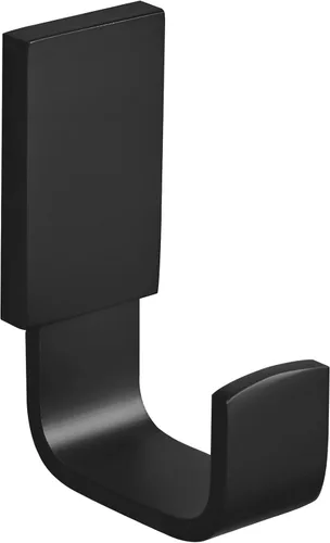 Miniatura 22 de BESy Ganchos individuales para toallas para baño, cocina, garaje, estilo cuadrado, ganchos para bata y sombrero, montaje en pared con tornillos
