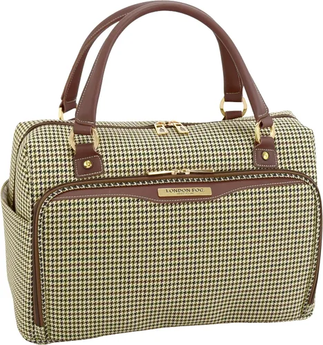 Miniatura 3 de London Fog Oxford III - Juego de 2 piezas (bolsa de cabina y 25 pulgadas giratoria), color verde oliva, Verde -Oliva, London Fog Oxford Iii - Juego