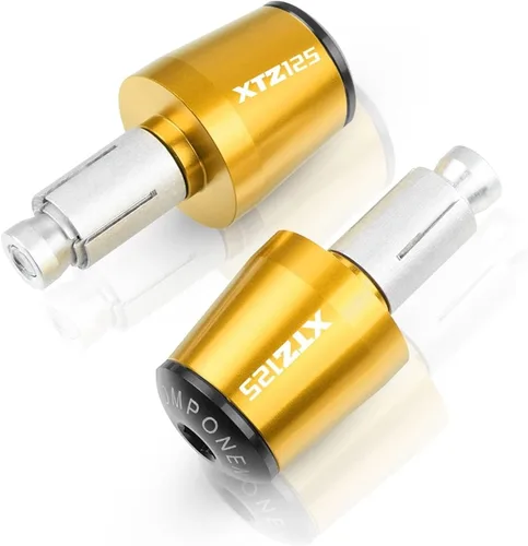 Miniatura 14 de Para Yamaha XTZ125 XTZ 125 XTZ-125 2003-2016 Manillar de motocicleta Agarraderas Extremos Deslizadores Tapón Deslizador Contrapeso Cubierta 7/8