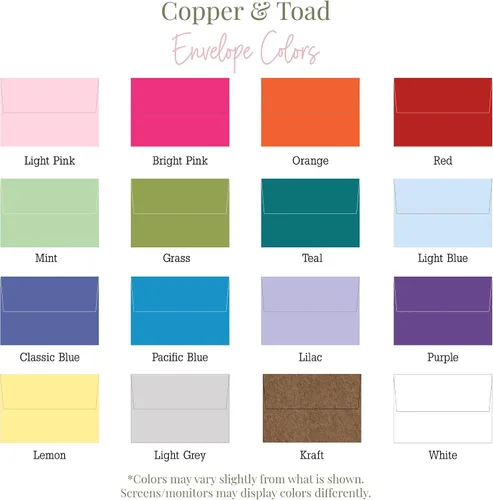 Miniatura 4 de Tarjetas de notas y sobres personalizados para mujer, tarjetas planas de papelería, rosa rosa, elige tu sobre y colores de tinta
