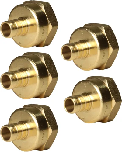 Miniatura 51 de XFITTING 1 pulgada Pex x 1 pulgada Adaptador Femenino NPT, 23-4-3=2X, 2 Piezas
