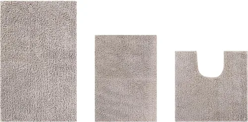 Miniatura 42 de Better Trends Micro Collection - Tapetes de baño, alfombra suave, alfombra de felpa absorbente, alfombra de baño 100% poliéster para suelo de baño