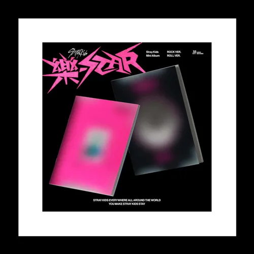 Stray Kids -Star Rock-Star 8th Mini Album Standard 2 Versión SET CD+1p Panorama Mini Póster en Paquete+60p PhotoBook+1p PhotoCard+1p Unidad