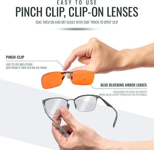 Miniatura 3 de Spectra479 Lentes con clip para bloquear la luz azul