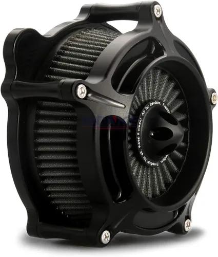 Miniatura 3 de Black Ops Filtro de entrada de turbina Filtro de lluvia para Harley 2008-2013 Flhrc Road King Classic Flhx Fltr Flht