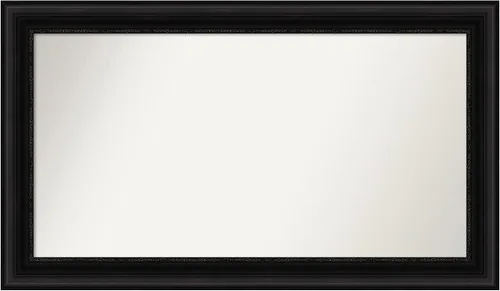 Miniatura 188 de Amanti Art Espejo personalizado, espejo de baño negro puente, espejo de pared o espejo de tocador de baño sobre el fregadero (26 x 26 pulgadas)