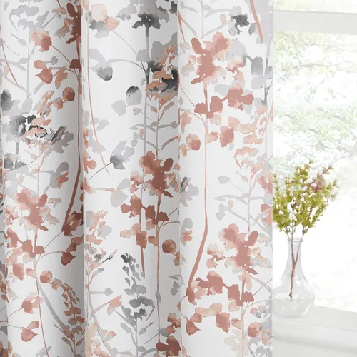 Miniatura 12 de Cortinas Kgorge opacas, diseño de damasco