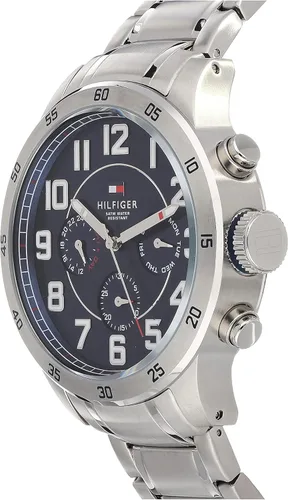 Miniatura 3 de Reloj de acero inoxidable con brazalete de eslabones para hombre 1791053 de Tommy Hilfiger