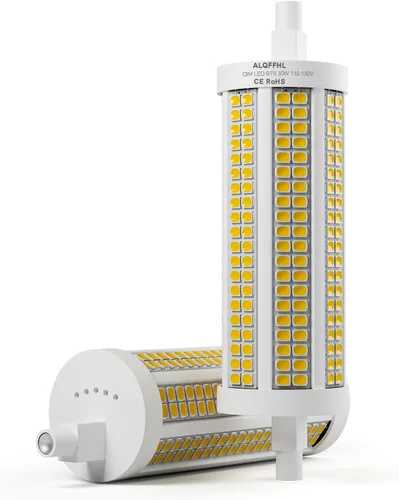 R7S - Bombilla LED de 4.646 in de 30 W, luz de inundación regulable tipo J de doble extremo (reemplazo halógeno T3 de 300 W), 120 V 3000 lúmenes,