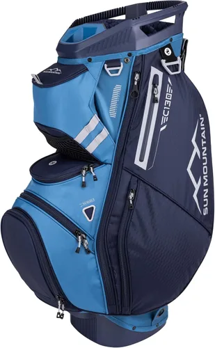 Miniatura 15 de Sun Mountain C-130 2025 - Bolsa de golf de 14 vías con divisores de longitud completa y 11 bolsillos para máxima comodidad, bolsa ligera para Negro