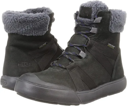 Miniatura 7 de KEEN Botas Elle de invierno impermeables de media pantorrilla para mujer, CastañoArcilla Roja