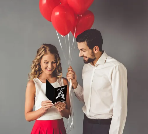 Miniatura 4 de JUESMOS Divertida tarjeta de San Valentín para novio, novia, tarjeta de felicitación traviesa, regalos para él, ella, tarjetas de aniversario