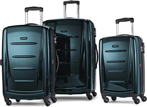 Miniatura 194 de Samsonite Winfield 2 Equipaje rígido con ruedas giratorias, Azul profundo, Juego de 3 piezas (20/24/28)