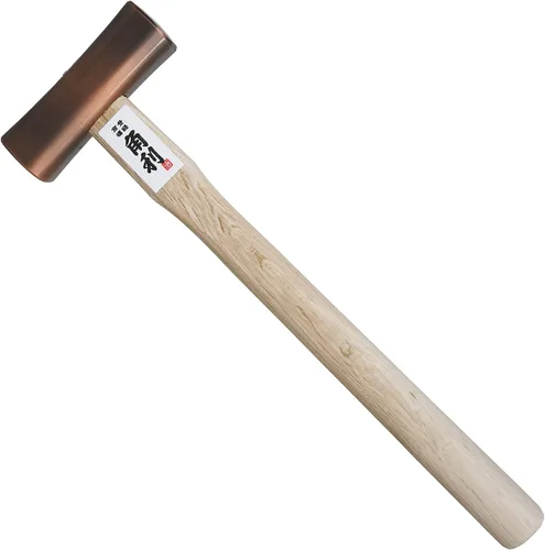 Miniatura 8 de KAKURI Martillo de cincel de 23.5 oz (670 g) Martillo profesional japonés para carpintería para cincel, plano, clavo, acero al carbono japonés
