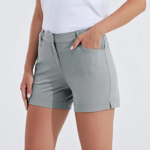 Miniatura 60 de Willit Pantalones cortos de golf de 4.5 pulgadas para mujer, de secado rápido, casuales, con bolsillos, resistentes al agua