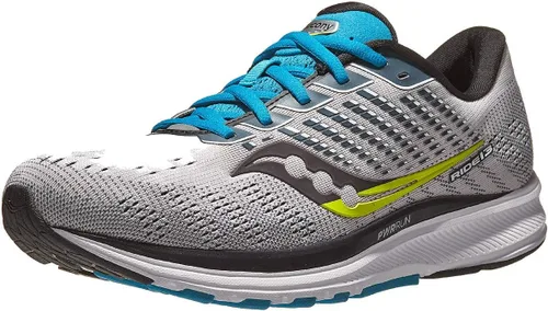 Miniatura 2 de Saucony Tenis de correr Ride 13 Road para hombre, Citron Mutante