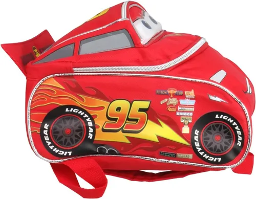 Miniatura 3 de Pixar Cars Rayo McQueen forma 10 pulgadas Mini mochila
