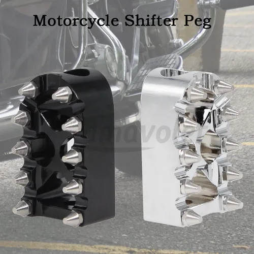 Miniatura 3 de Palanca de cambios para motocicleta, clavijas de palanca de cambios CNC compatibles con Harley Davidson Sportster Touring Softail Street Glide Road