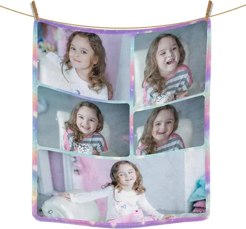 Miniatura 34 de Regalos personalizados de cumpleaños para el Día del Padre, para papá, abuelo, hombres, manta personalizada con fotos para mi papá, regalos de hija